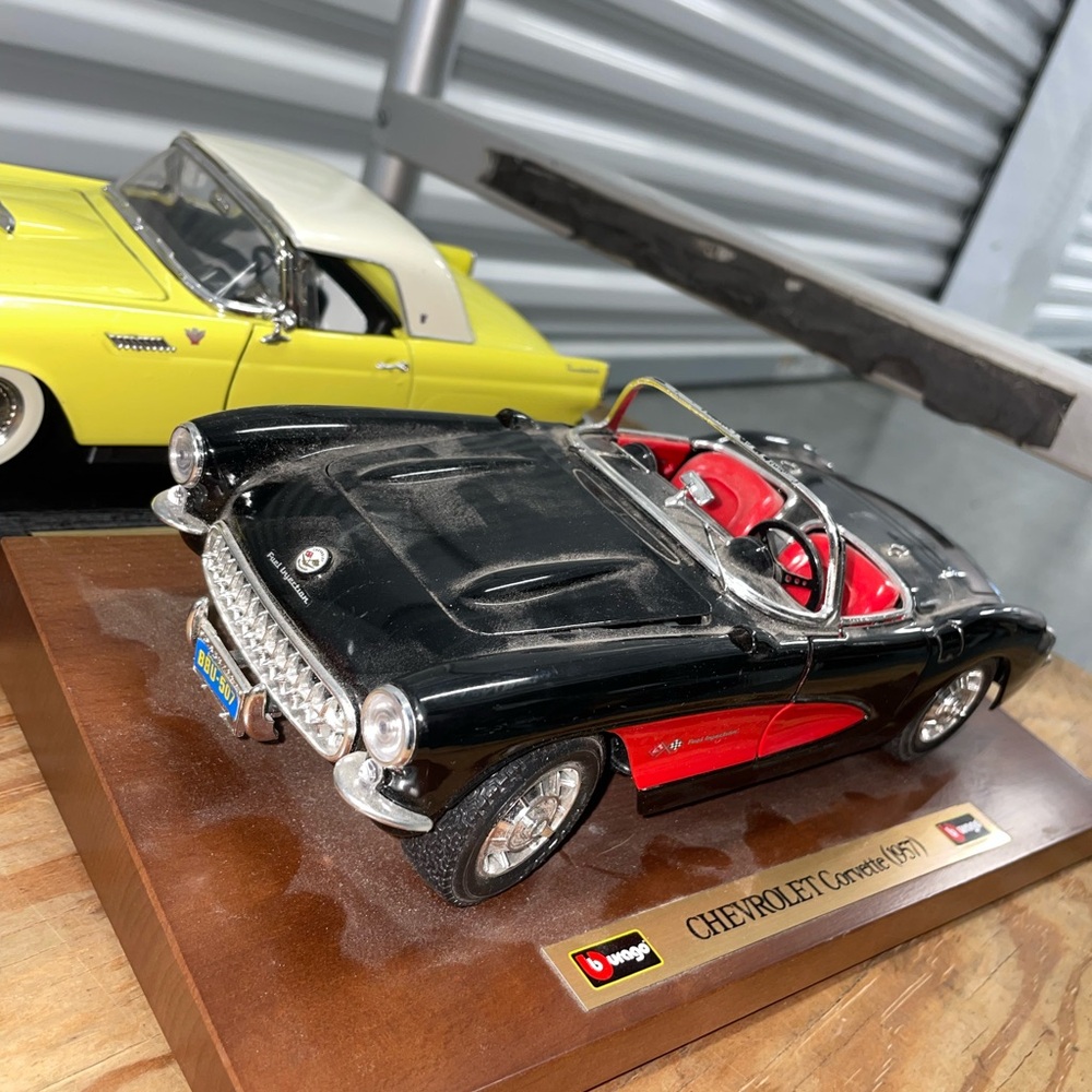 Corvette Kids Toy Car - Black and Red